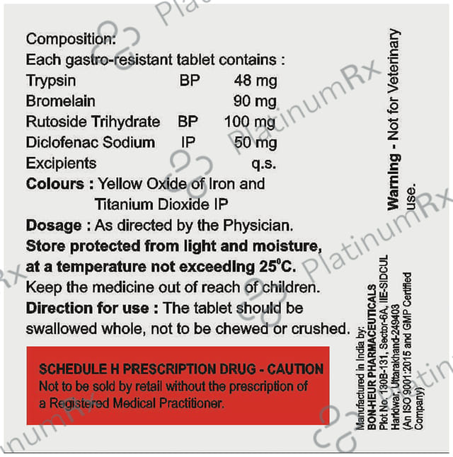 Trypnite D Tablet 10s