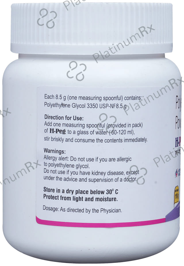 H Peg 8.5gm Powder For Oral Solution 119gm