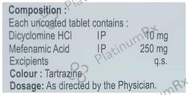 Chimspas 10/250mg Tablet 10s