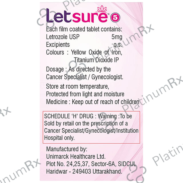 Letsure 5mg Tablet 5s
