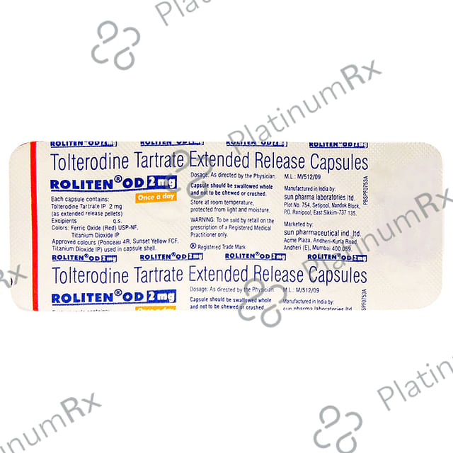 Roliten OD 2mg Capsule ER 10s