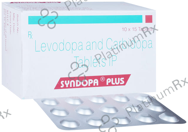 Syndopa Plus 25/100mg Tablet 15s
