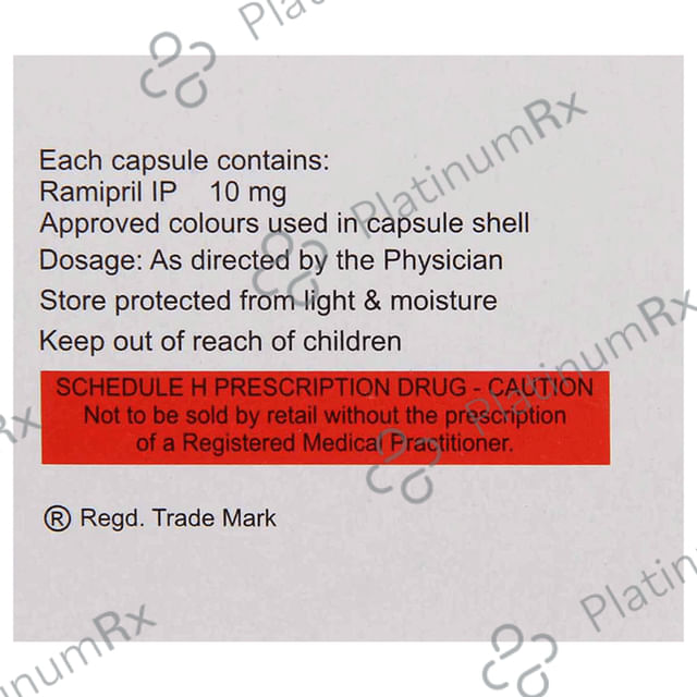Ramcor 10mg Capsule 10s