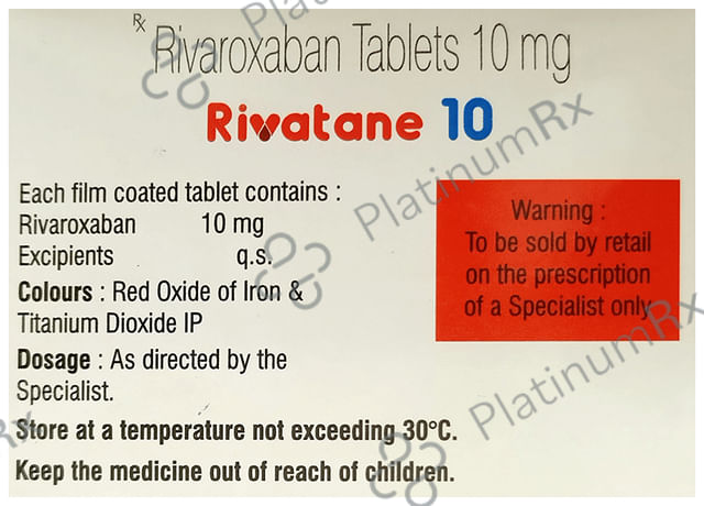 Rivatane 10 Tablet