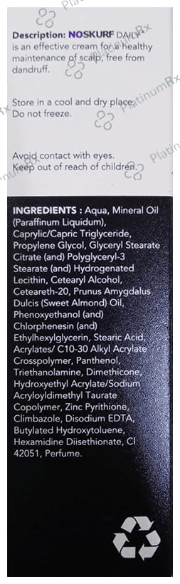 Noskurf Anti Dandruff Daily Cream 100gm