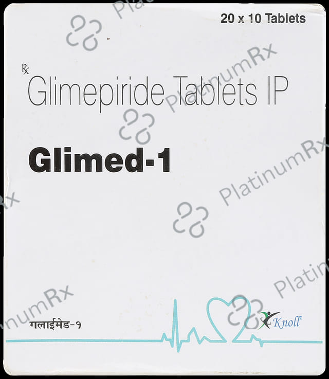 Glimed 1mg Tablet