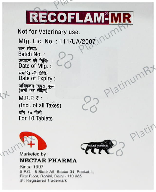 Recoflam MR Tablet