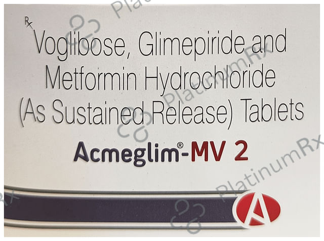 Acmeglim MV 2/0.2mg Tablet SR 10s