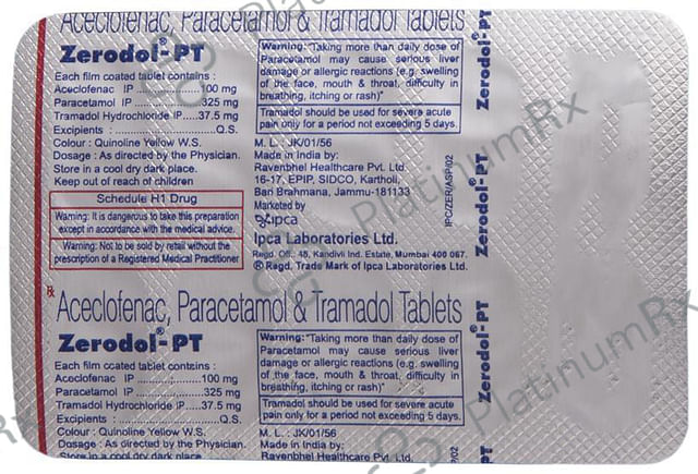 Zerodol PT Tablet