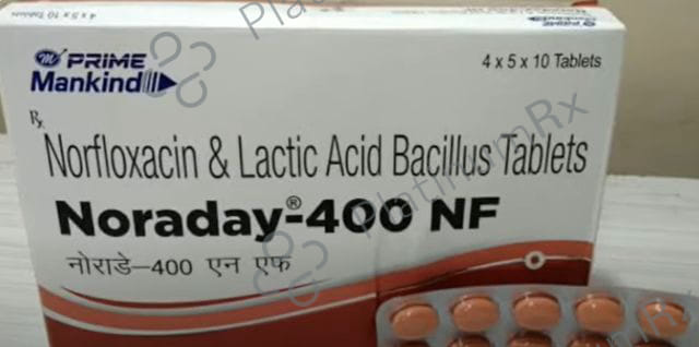 Noraday 120M/400mg NF Tablet 10s