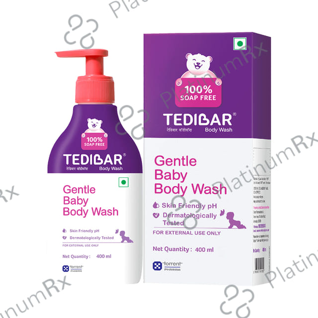 Tedibar Gentle Baby Body Wash 400ml