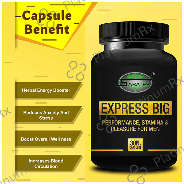Sabates Express Big Capsule 30 capsules