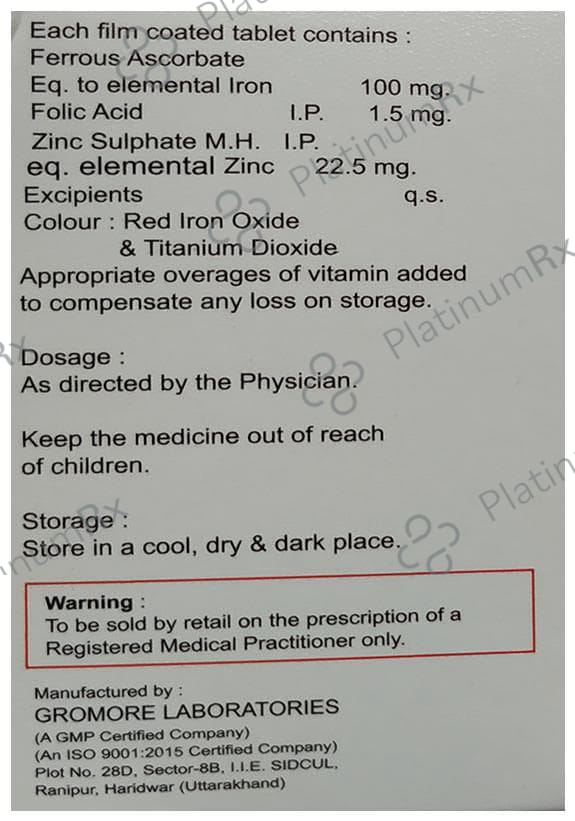 Akfer XT 100/1500mg Tablet 10s