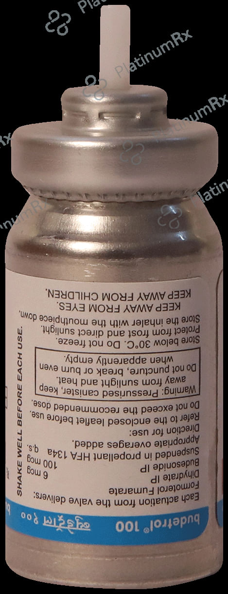 Budetrol 100/6mcg Inhaler 120MDI