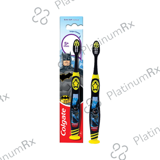 Colgate Kids Extra Soft Batman Toothbrush 1s