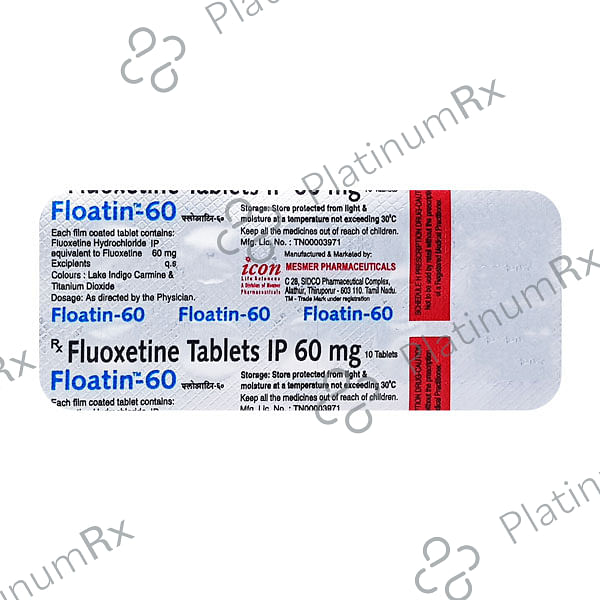 Floatin 60mg Tablet 10s