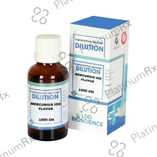 LDD Bioscience Mercurius Iod Flavus Dilution 1000 CH 30 ml