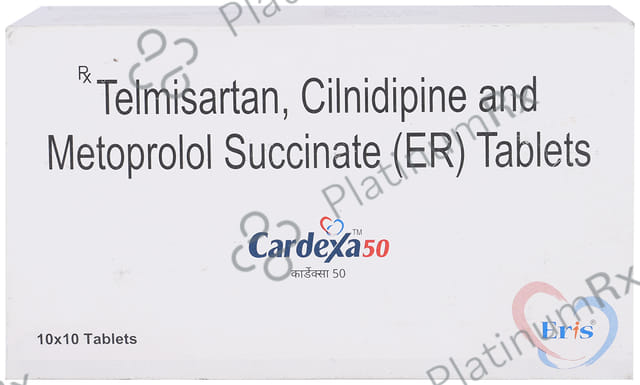 Cardexa 10/50/40mg Tablet 10s