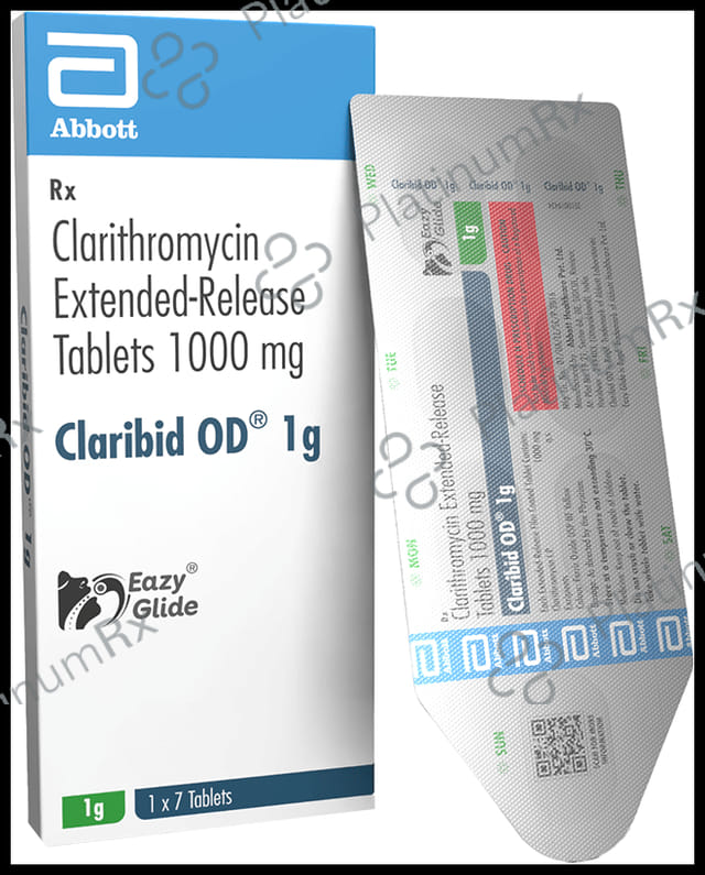 Claribid OD 1gm Tablet 7s