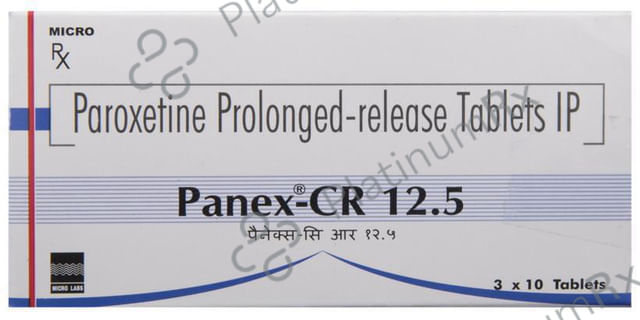 Panex CR 12.5mg Tablet 10s