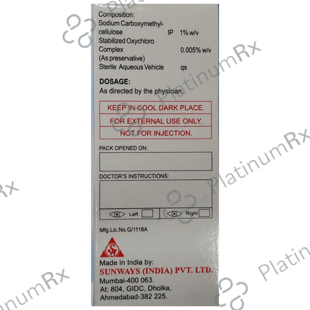 Ultra Gel 1% Eye Drop 10ml