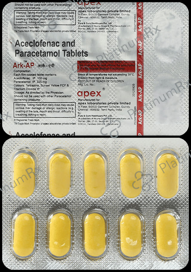 Ark AP 100/325mg Tablet 10s