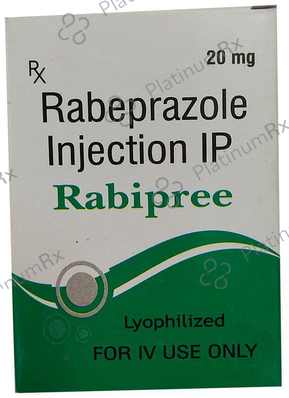 Rabipree 20mg Injection 1s
