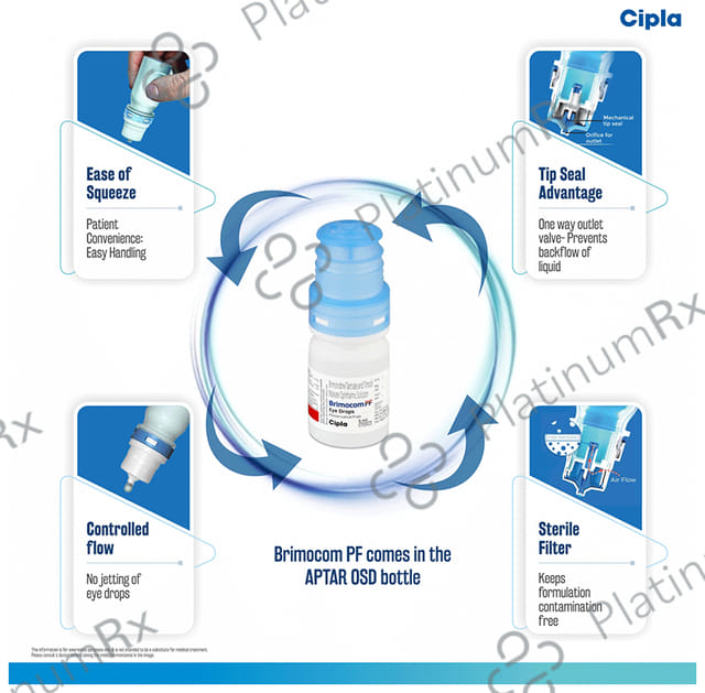 Brimocom PF Eye Drop 10 ml Eye Drop