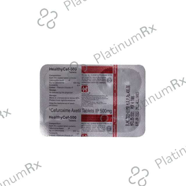 Healthycef 500mg Tablet