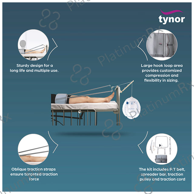 Tynor G-24 Pelvic Traction Kit with Weight Bag Small