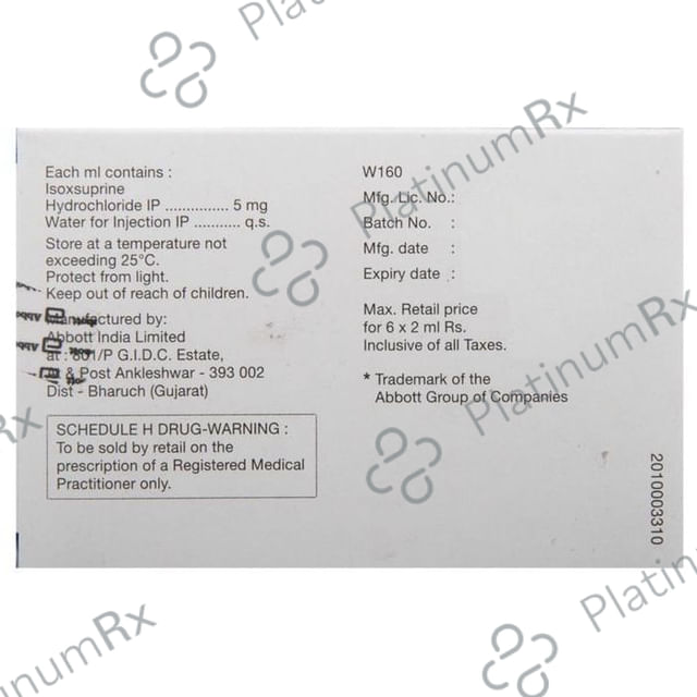Duvadilan IM/IV 5mg Injection 1 Injection