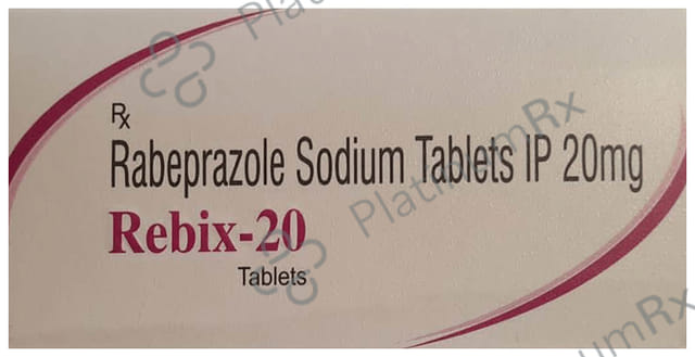 Rebix 20 Tablet 10 Tablet M.K.G. Formulation