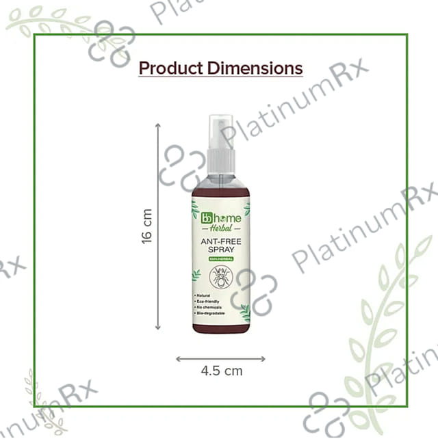 BB Home Herbal Ant-Free Spray Chemical Free