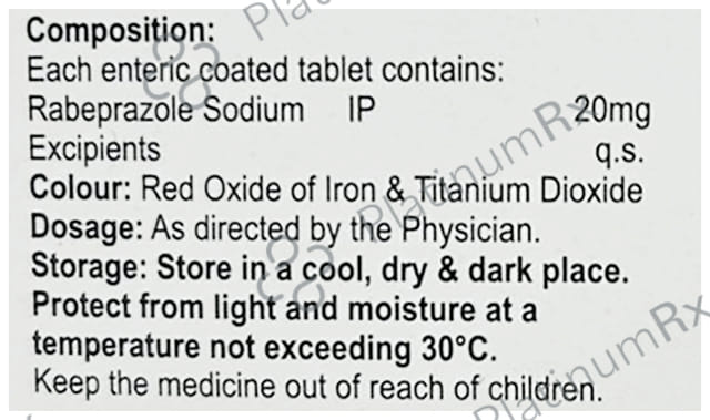 Rabeceum 20mg Tablet 10s