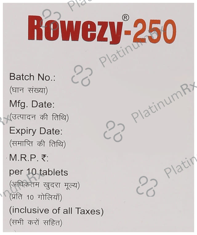 Rowezy 250mg Tablet