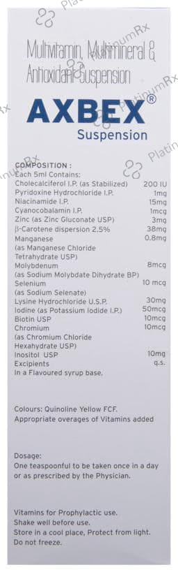 Axbex Oral Suspension 200ml