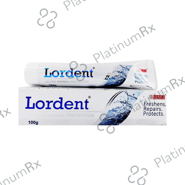 Lord's Lordent Toothpaste