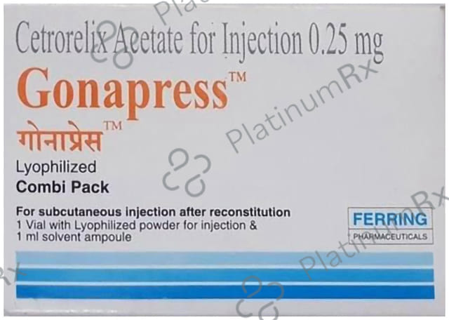 Gonapress 0.25mg Injection