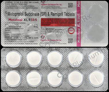 Metoheal R 50/5mg Tablet XL 10s