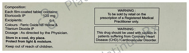 Etocox 120mg Tablet