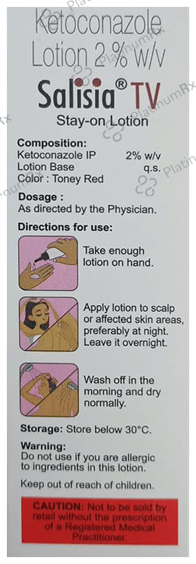 Salisia TV Stay on Lotion