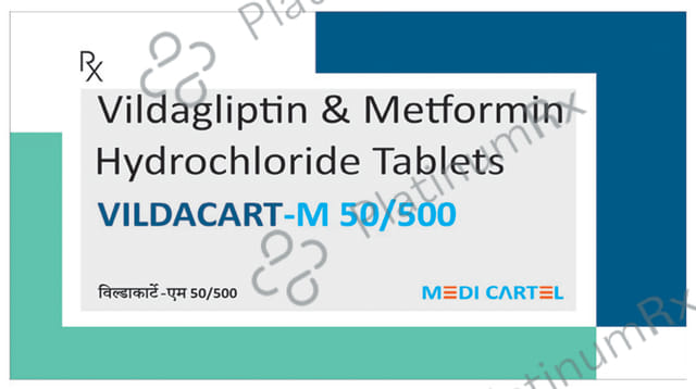 Vildacart-M 50/500 Tablet