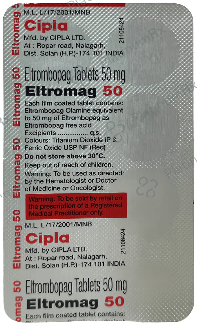 Eltromag 50mg Tablet 7s