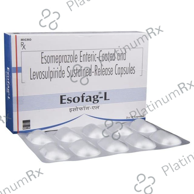Esofag L 75/40mg Capsule SR 10s