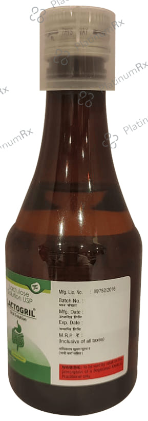 Lactogril Oral 10000mg Solution Sugar Free 200ml