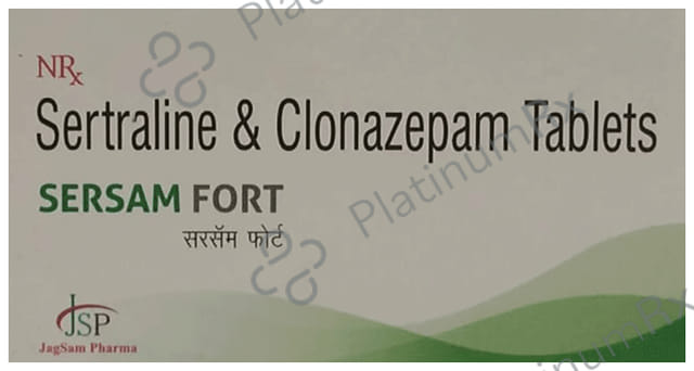 Sersam Fort 50/0.5mg Tablet 10s