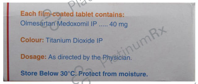 Olmecip 40mg Tablet 10s
