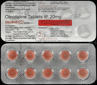 Cilidin 20mg Tablet 10s