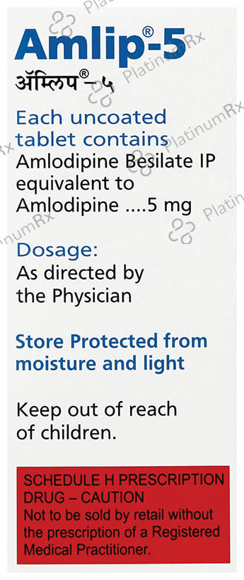 Amlip 5mg Tablet 10s