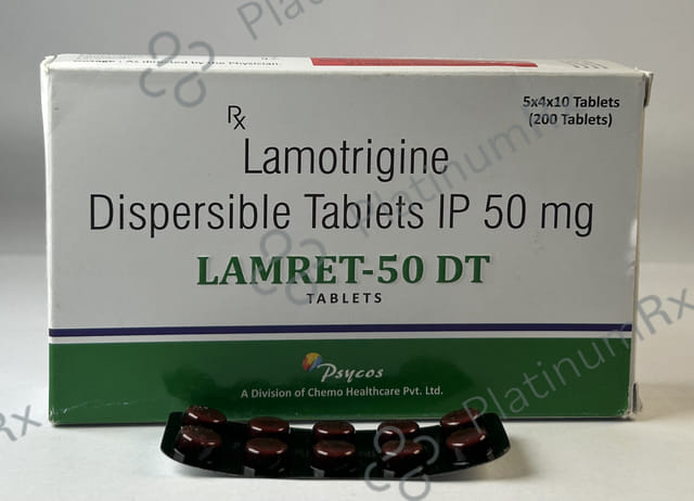 Lamret 50mg DT Tablet 10s